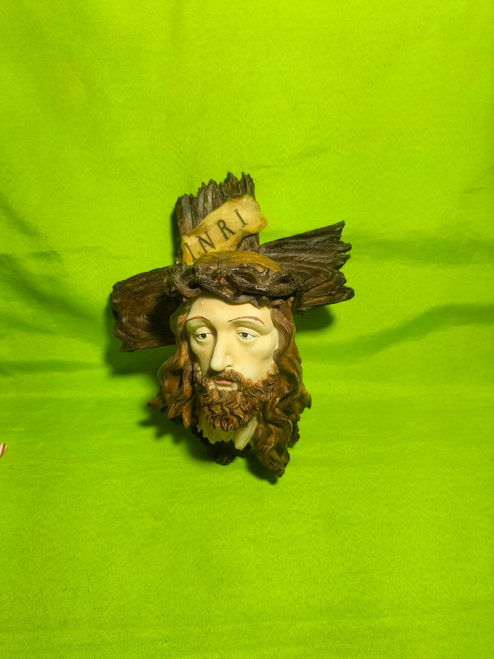 Cabeza Cristo inri 